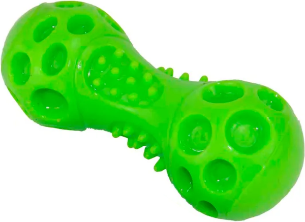 Изображение товара Игрушка для собак Dogman Гантель пищащая (14.2см)