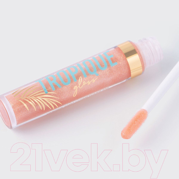 Изображение товара Блеск для губ Vivienne Sabo Tropique Gloss 08 теплый бежевый с золотым сиянием (3мл)