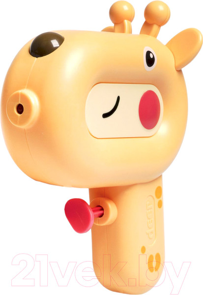 Изображение товара Бластер игрушечный Bondibon Водный пистолет. Наше лето Жирафик / ВВ5811 (желтый)