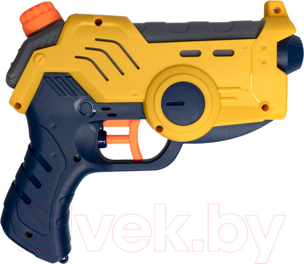 Изображение товара Бластер игрушечный Bondibon Водный пистолет. Наше лето / ВВ5805 (желтый/синий)