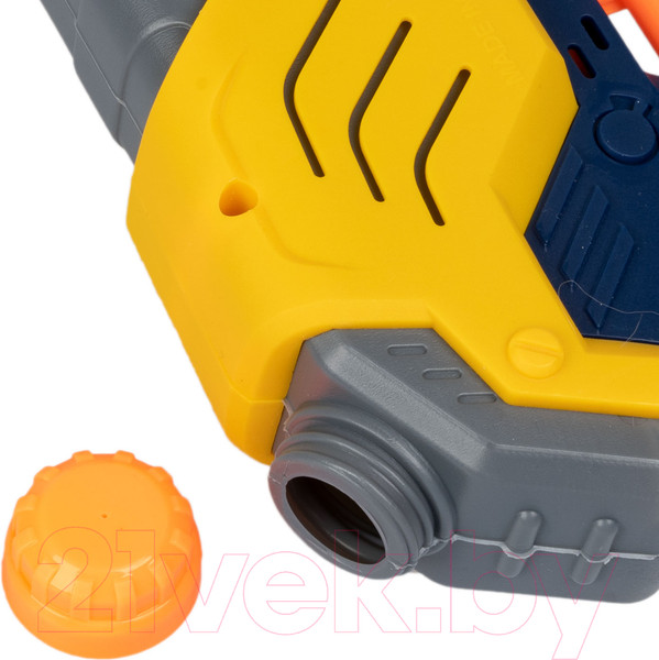 Изображение товара Бластер игрушечный Bondibon Водный пистолет. Наше лето / ВВ5805 (желтый/синий)