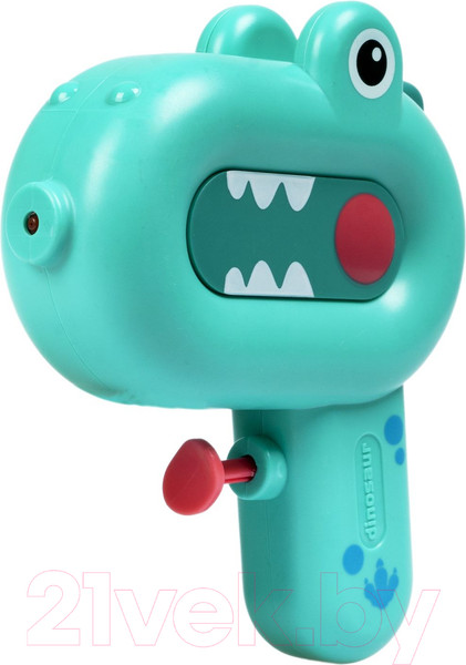 Изображение товара Бластер игрушечный Bondibon Водный пистолет. Наше лето Динозаврик / ВВ5810 (зеленый)