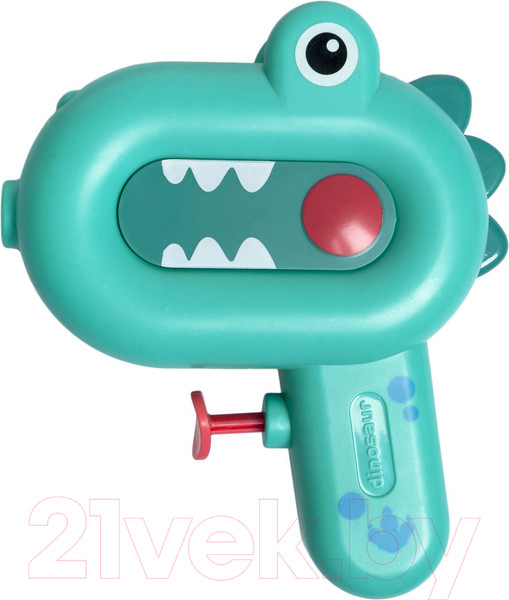 Изображение товара Бластер игрушечный Bondibon Водный пистолет. Наше лето Динозаврик / ВВ5810 (зеленый)