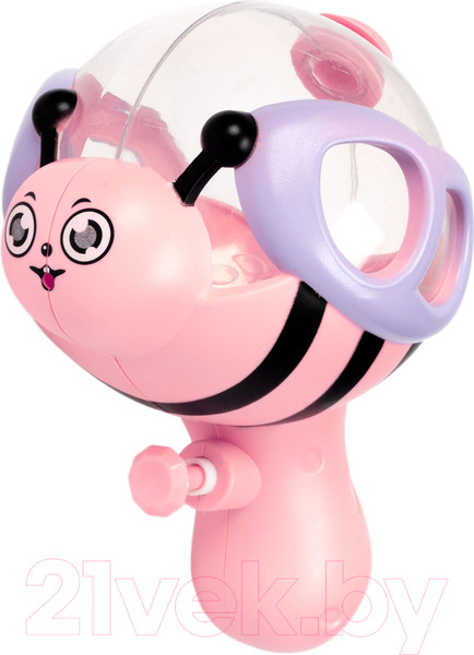 Изображение товара Бластер игрушечный Bondibon Водный пистолет. Наше лето Пчелка / ВВ5807 (розовый)
