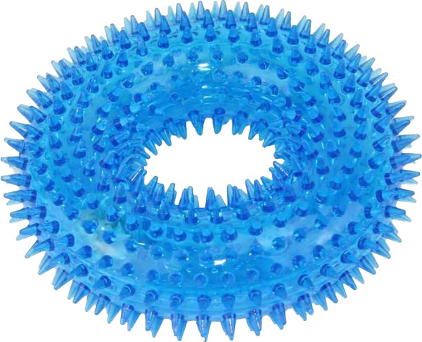 Изображение товара Игрушка для животных Dogman Кольцо пищащее светящееся (12см)