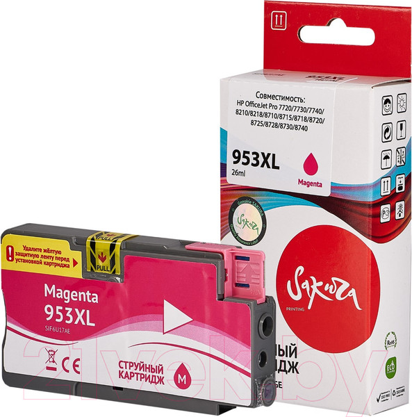 Изображение товара Картридж Sakura Printing SIF6U17AE