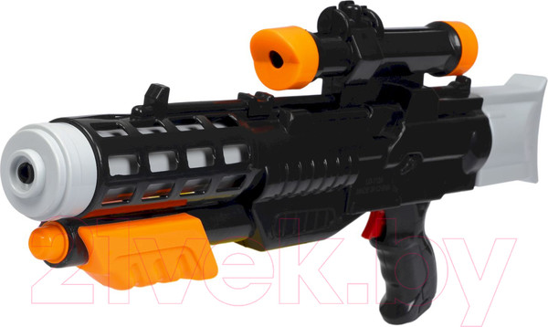 Изображение товара Бластер игрушечный Bondibon Водный пистолет. Наше лето / ВВ5801 (черный)