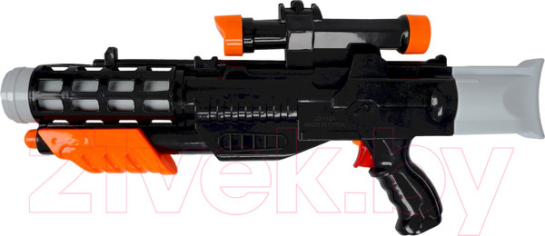 Изображение товара Бластер игрушечный Bondibon Водный пистолет. Наше лето / ВВ5801 (черный)