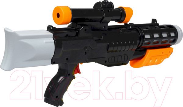 Изображение товара Бластер игрушечный Bondibon Водный пистолет. Наше лето / ВВ5801 (черный)