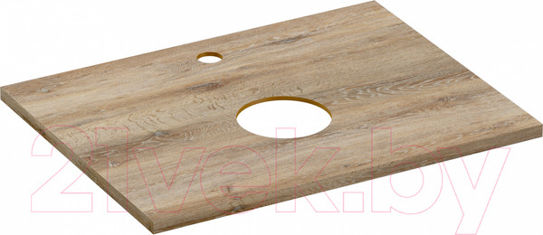 Изображение товара Столешница для тумбы в ванную Cersanit Wood 64187 (орех матовый)