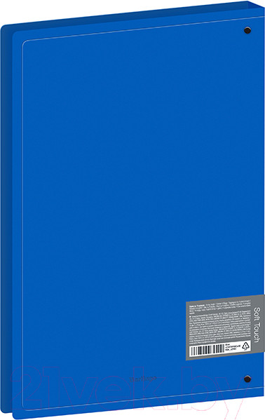 Изображение товара Папка для бумаг Berlingo Soft Touch / RB4_4D981 (синий)