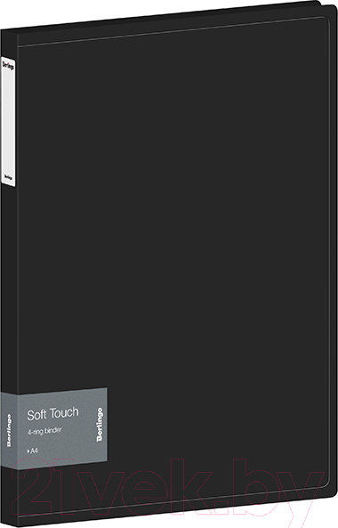 Изображение товара Папка для бумаг Berlingo Soft Touch / RB4_4D980 (черный)