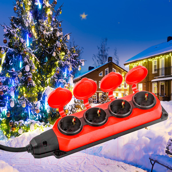 Изображение товара Удлинитель ЭРА UK-4e-3x1.5-30m-IP44(KG) / Б0057588