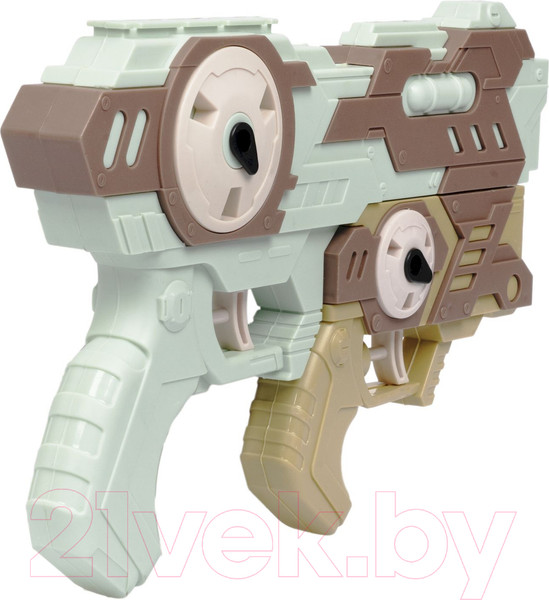 Изображение товара Бластер игрушечный Bondibon Водный пистолет. Наше лето / ВВ5800 (зеленый/коричневый)