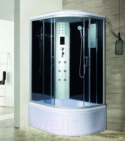 Изображение товара Душевая кабина RIVER Dunay XL 120/80/44 TH L