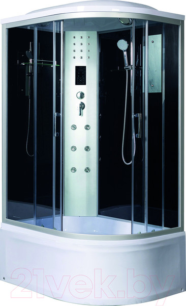 Изображение товара Душевая кабина RIVER Dunay XL 120/80/44 TH L