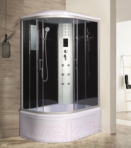 Изображение товара Душевая кабина RIVER Dunay XL 120/80/44 TH R