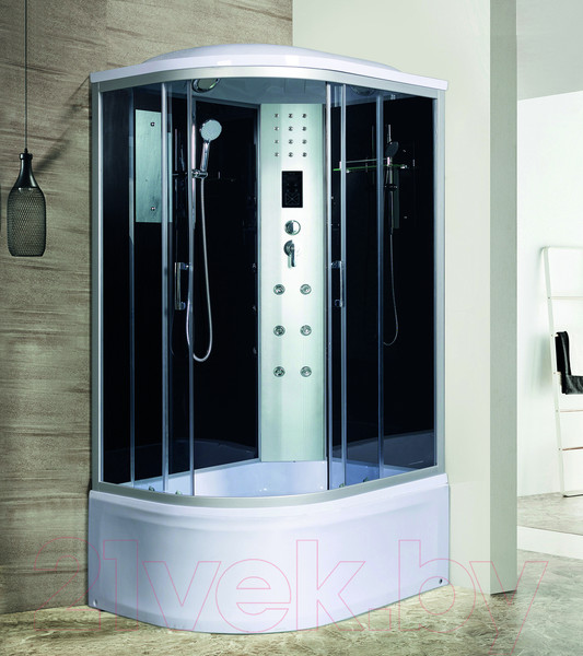 Изображение товара Душевая кабина RIVER Dunay XL 120/90/44 TH R