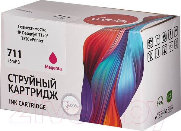 Изображение товара Комплект картриджей Sakura Printing SICZ135A