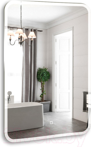 Изображение товара Зеркало Silver Mirrors Стив 50.5x75 / LED-00002582