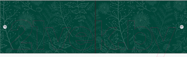 Изображение товара Экран для ванны МетаКам Универсал Кварт 1.48 (темно-зеленый)