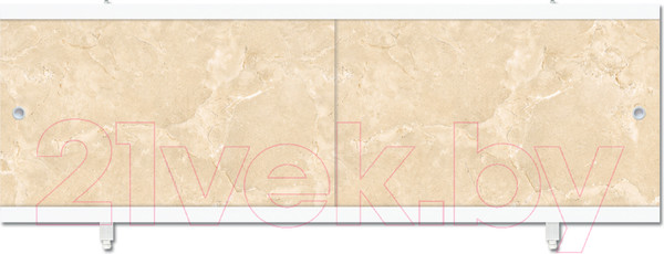 Изображение товара Экран для ванны МетаКам Универсал Кварт 1.68 (мрамор бежевый)