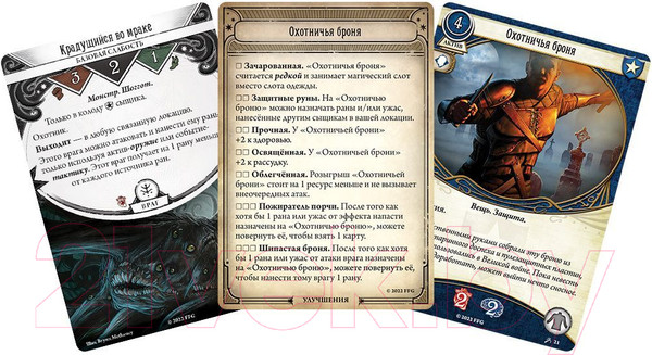 Изображение товара Дополнение к настольной игре Мир Хобби Ужас Аркхэма. Алые ключи. Сыщики / 915552