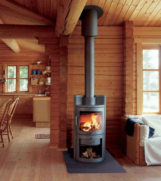 Изображение товара Предтопочный лист КПД LP07 2мм 1200x1000мм (черный)