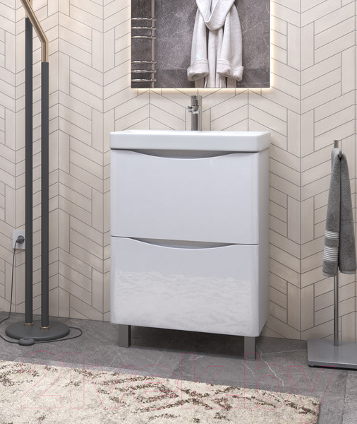 Изображение товара Тумба под умывальник Vigo Glem 600-0-2