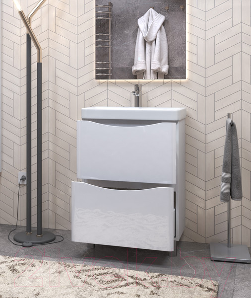 Изображение товара Тумба под умывальник Vigo Glem 600-0-2