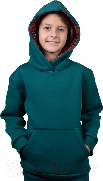 Изображение товара Худи детское Maman Т2-116 (р.116, зеленый)