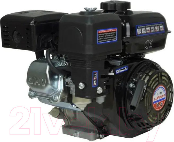 Изображение товара Двигатель бензиновый Lifan 170F D19 (вал шпонка 19мм)