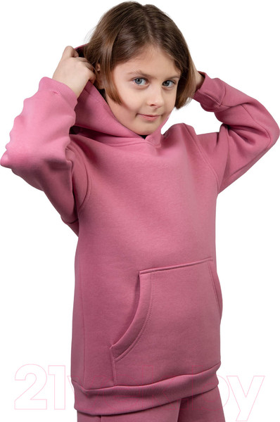 Изображение товара Худи детское Maman Т3-116 (р.116, розовый)