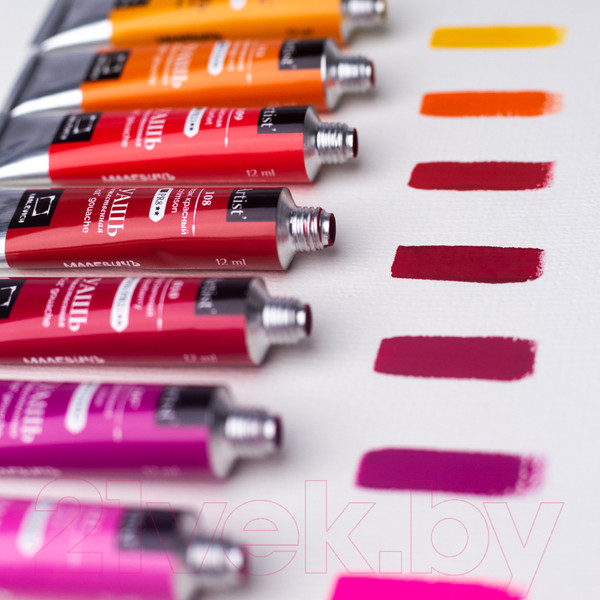 Изображение товара Гуашь Малевичъ 620044 (24цв)