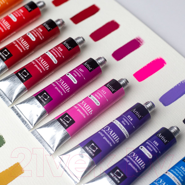 Изображение товара Гуашь Малевичъ 620044 (24цв)