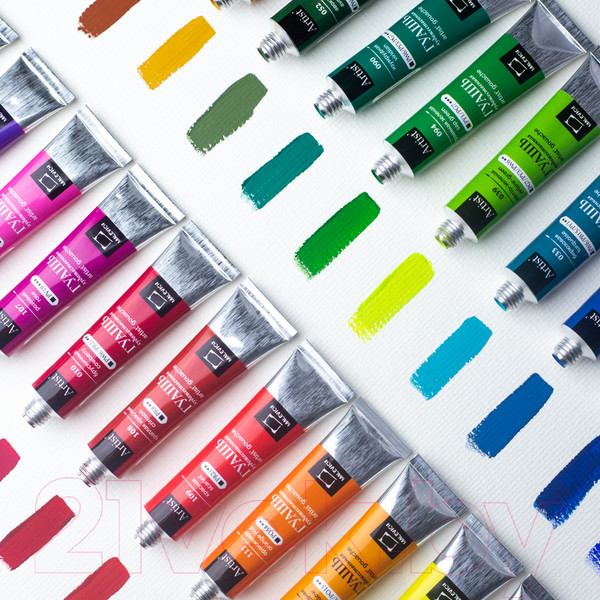 Изображение товара Гуашь Малевичъ 620044 (24цв)