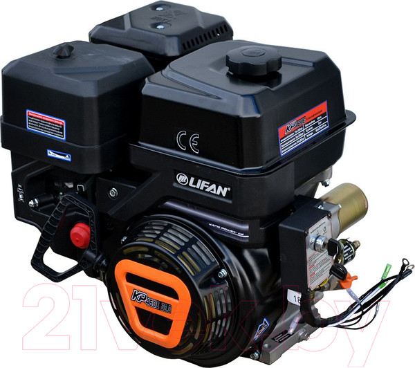 Изображение товара Двигатель бензиновый Lifan KP460E (192FD-2T) D25 0.6A (электростартер)