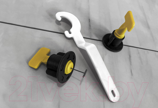 Изображение товара Фиксаторы для выравнивания плитки TLS-Profi Фиксатор 1мм / TLSZA142022 (20шт)