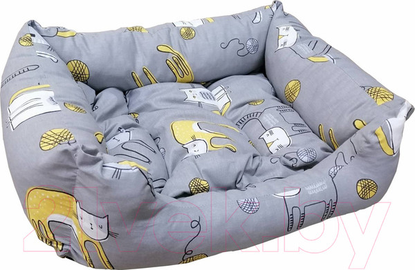 Изображение товара Лежанка для животных Happy Friends Пухлик №1 Цап-царап / stm 547