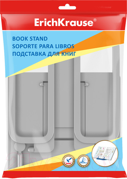 Изображение товара Подставка для книг Erich Krause Base Classic / 58027 (серый)