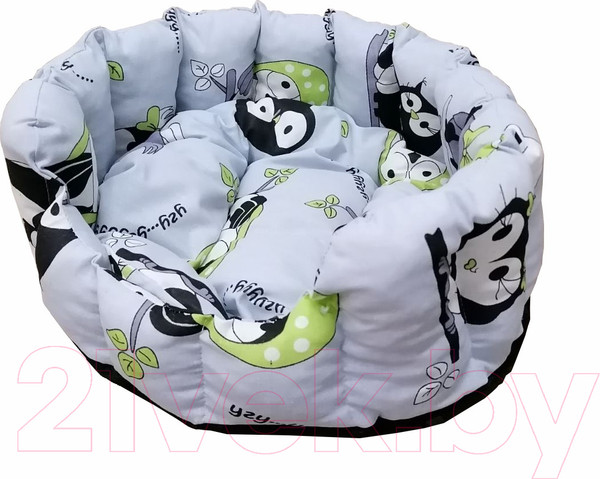 Изображение товара Лежанка для животных Happy Friends Ракушка №2 Совы / stm 556