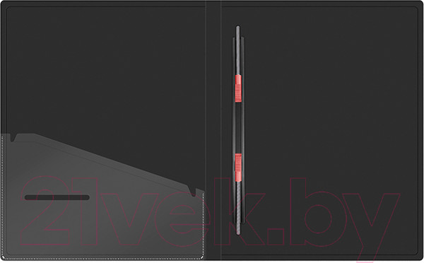 Изображение товара Папка для бумаг Berlingo Soft Touch / FS4_17980 (черный)