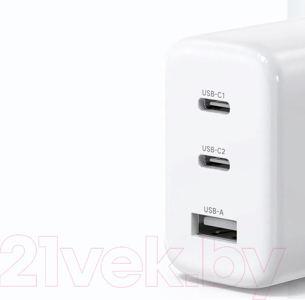 Изображение товара Адаптер питания сетевой Ugreen CD275 / 90496 (белый)
