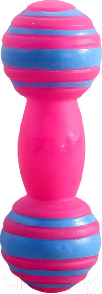 Изображение товара Игрушка для собак Triol Гантель полосатая / 12101110