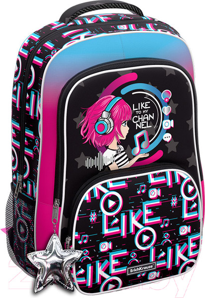 Изображение товара Школьный рюкзак Erich Krause ErgoLine 20L Top Blogger / 58118