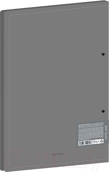Изображение товара Папка для бумаг Berlingo Soft Touch / FS4_17985 (серый)