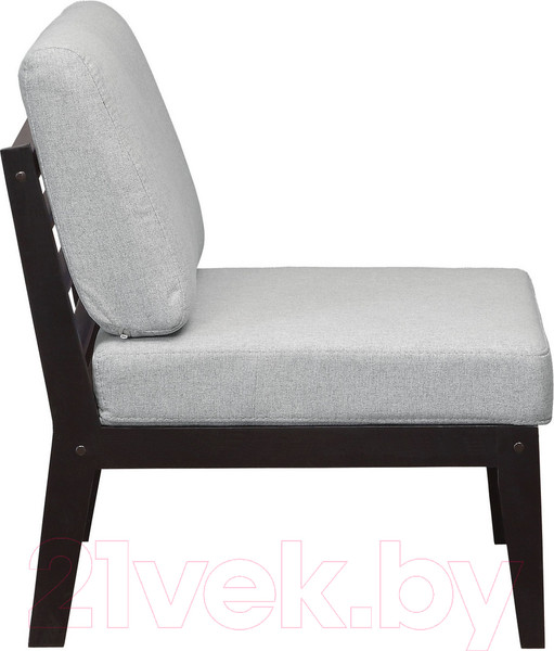 Изображение товара Кресло садовое Мебелик Массив (серый/венге)