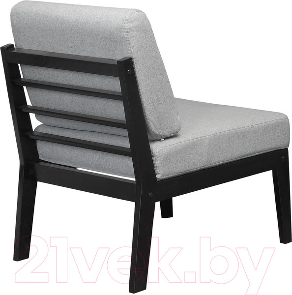 Изображение товара Кресло садовое Мебелик Массив (серый/венге)