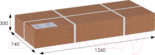 Изображение товара Диван Мебелик Массив (серый/венге)