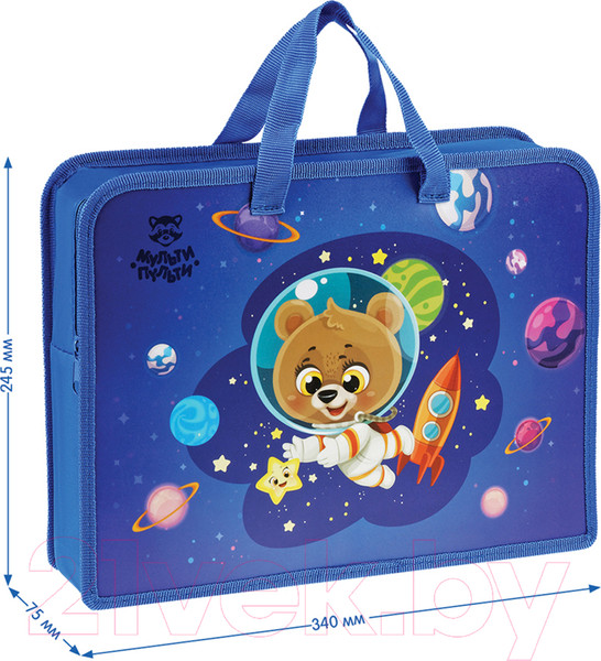 Изображение товара Папка-портфель Мульти-пульти Spaceman / ПТ-14_4_45169